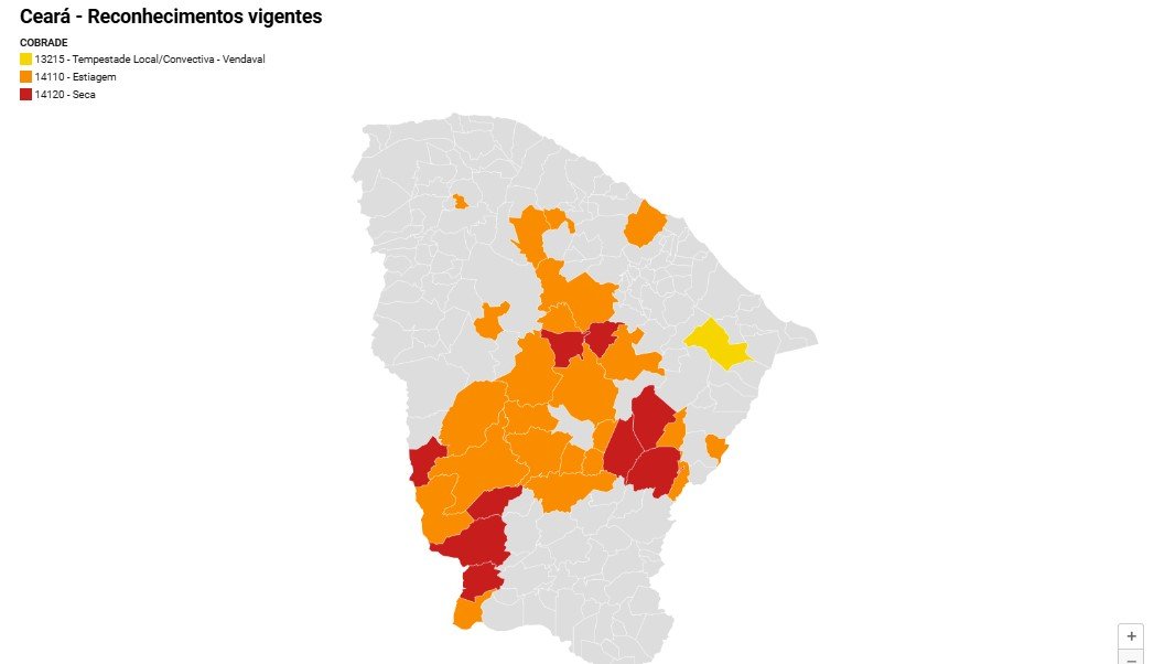 MIDR reconhece situação de emergência na cidade cearense de Deputado Irapuan Pinheiro post thumbnail image