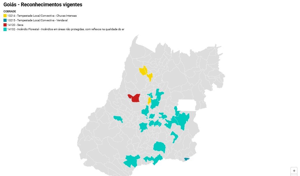 Santa Terezinha de Goiás (GO) obtém reconhecimento de situação de emergência por causa das fortes chuvas post thumbnail image